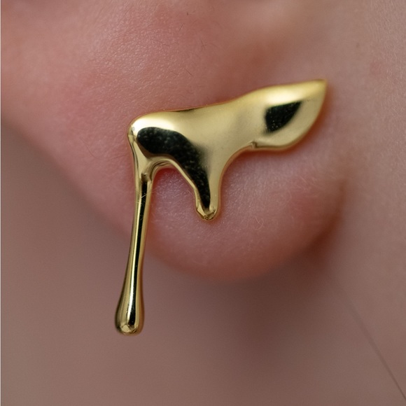 New 925 Sterling Silver Gold Plated - Picture 3 of 4